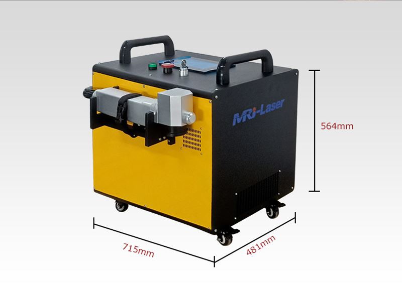 mini 60W laser rust removal machine mrj