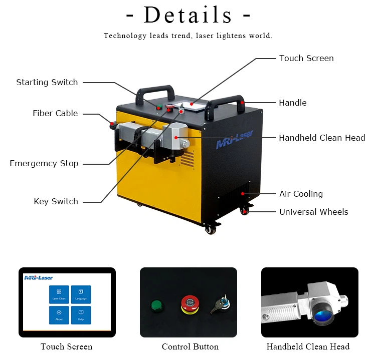 50W laser cleaner for grease and oil removal mrj laser (10)