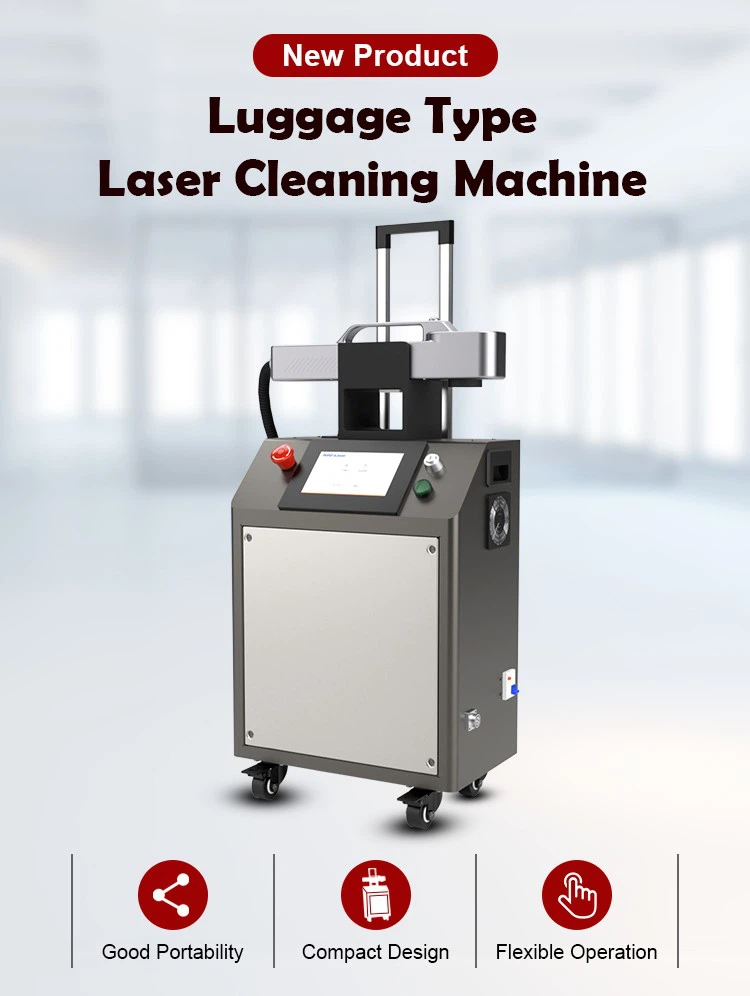100w Luggage Type Laser Cleaning Machine 100w Luggage Type Laser Cleaning Machine