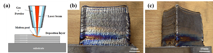 Laser stereoforming Ti40 alloy obtains Laser stereoforming Ti40 alloy obtains