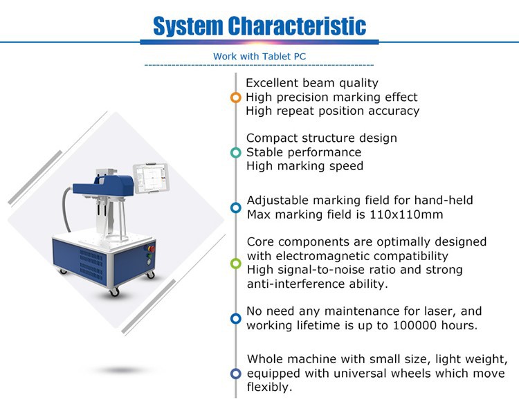 Laser Marking Machine on Steel Laser Marking Machine on Steel
