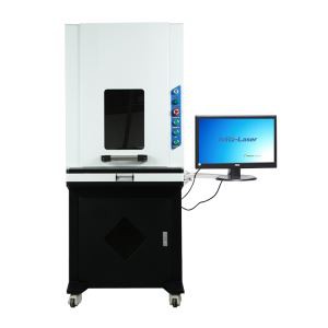 20W Enclosed Fiber Laser Engraving Machine for Metal