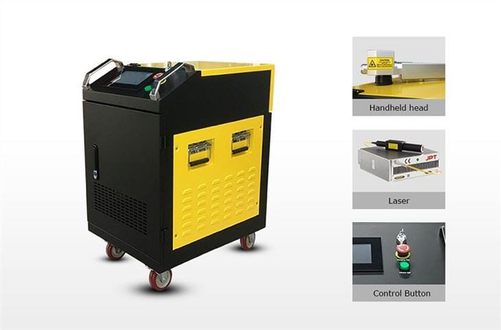 120W Laser Cleaning Machine for Rust Removal