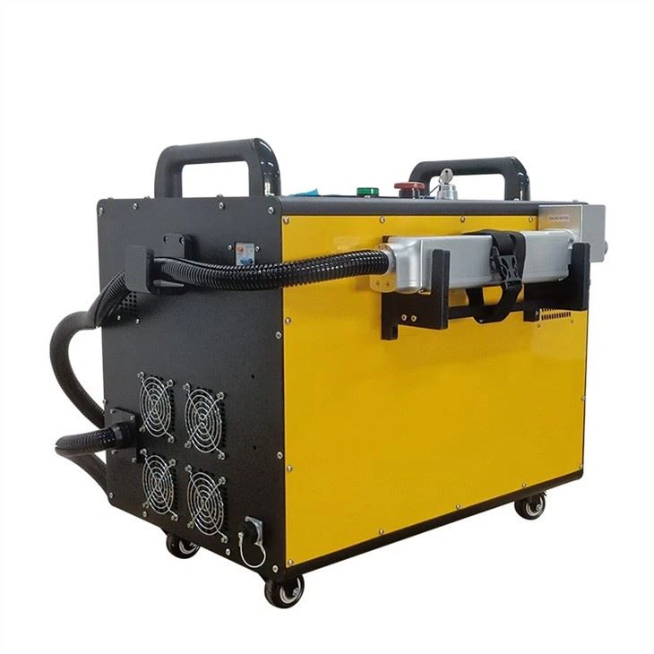 50W Laser Cleaner For Grease And Oil Removal