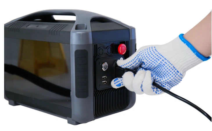 30W Portable Fiber Laser Engraver Machine For Metal
