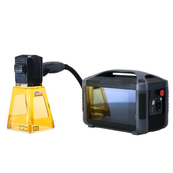 30W Portable Fiber Laser Engraver Machine For Metal