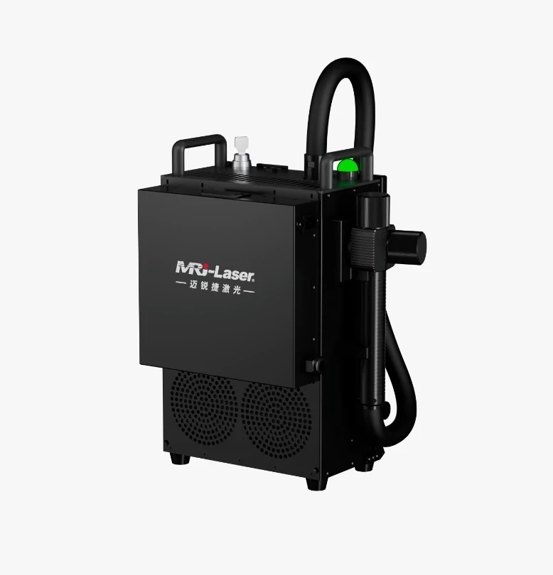 MRJ-100w/200w/300w Backpack-type Pulsed Laser Paint And Rust Removal Machine suppliers